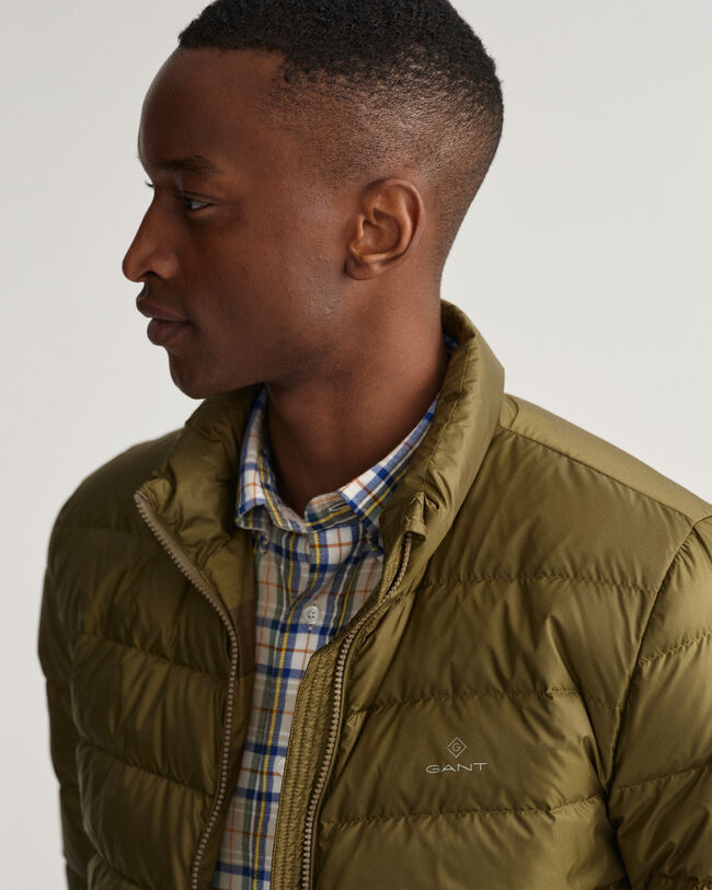 Blusão de penas leve