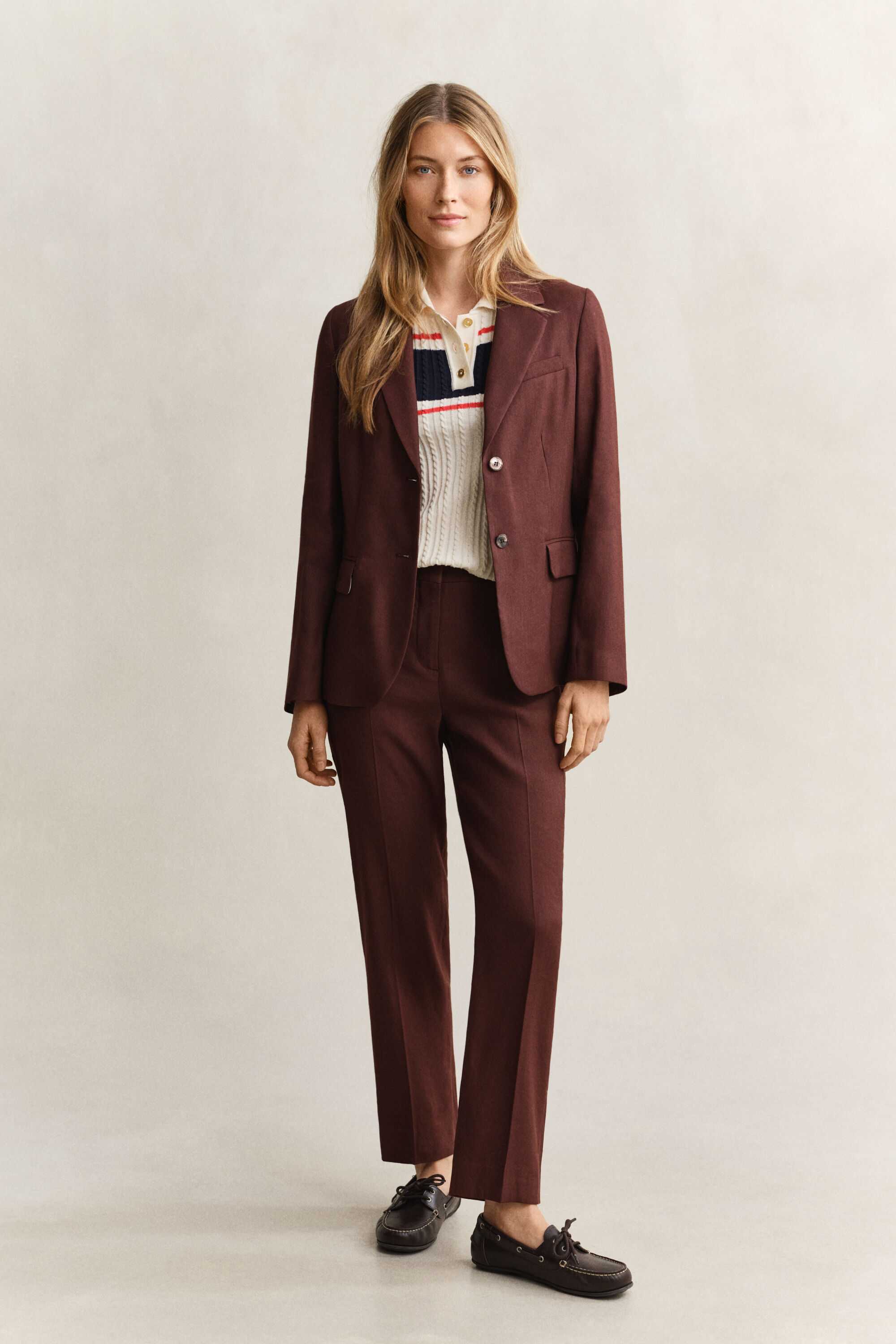 Blazer em linho com elastano