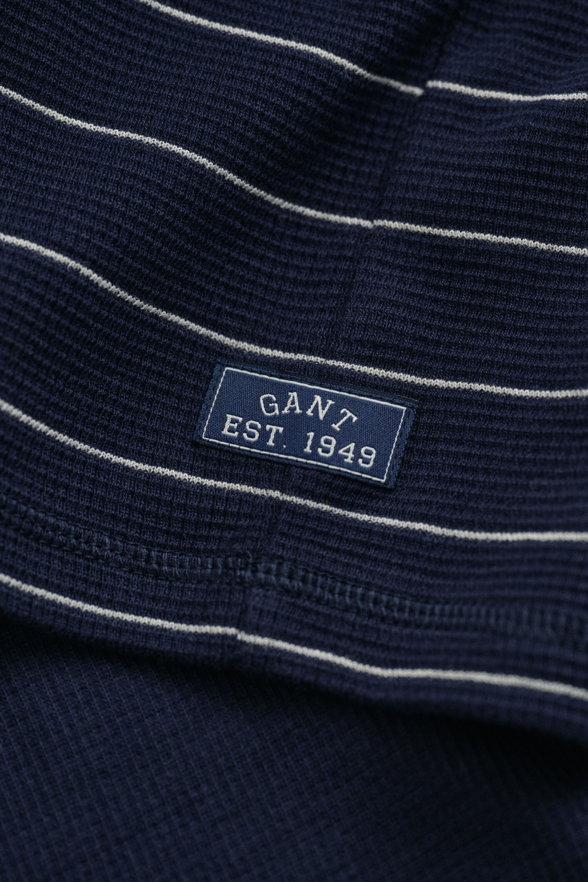 Sweatshirt às riscas Textured