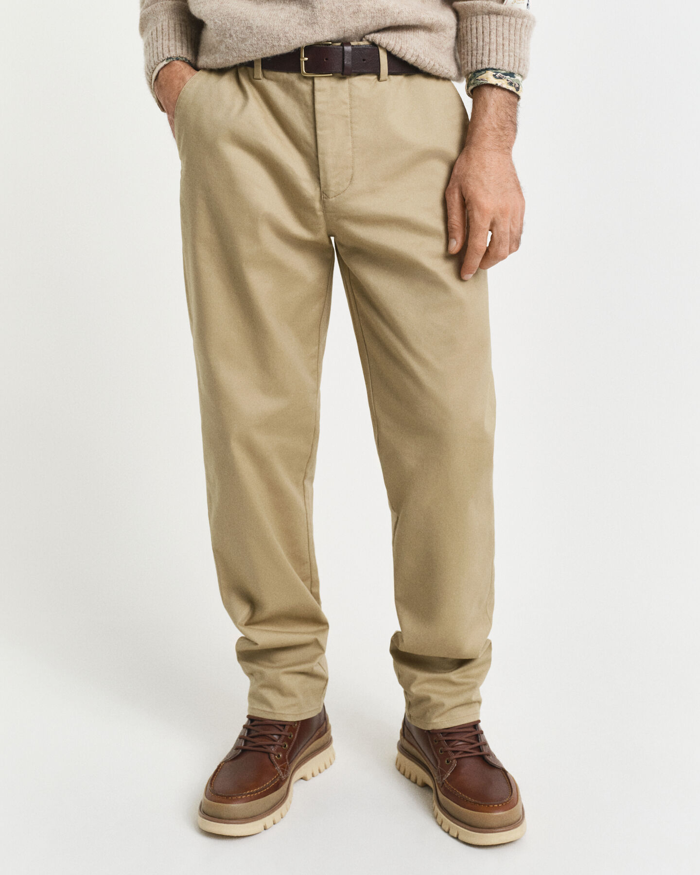 Calças chino regular fit