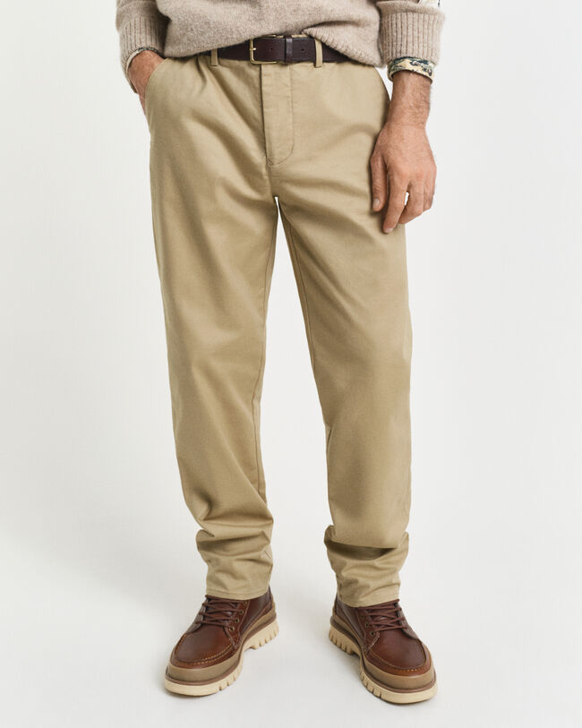 Calças chino regular fit