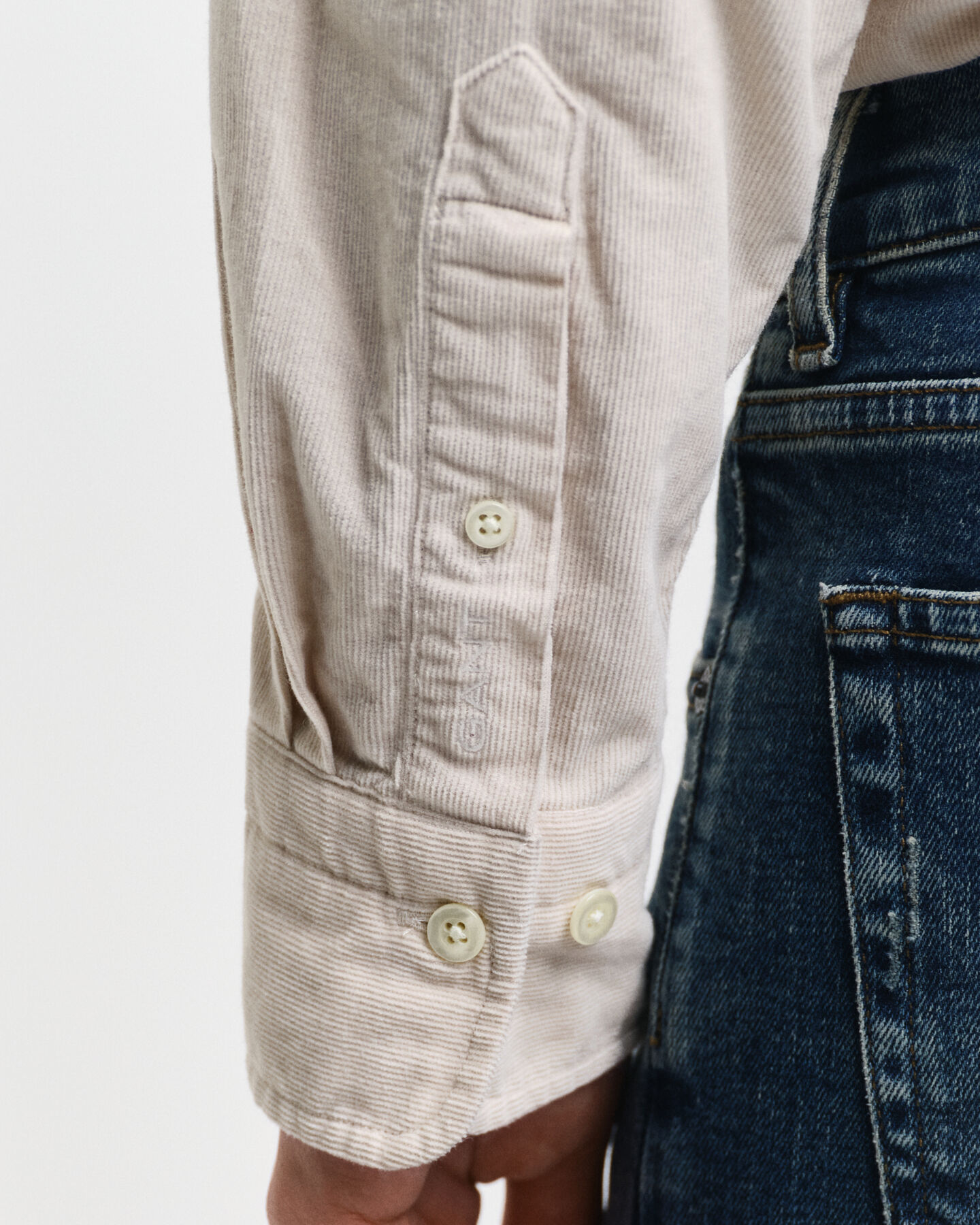 Camisa de bombazina relaxed fit