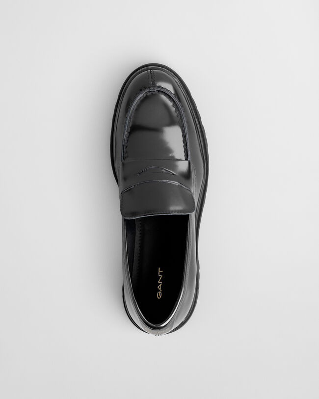 Loafers em pele Chunky Aligrey