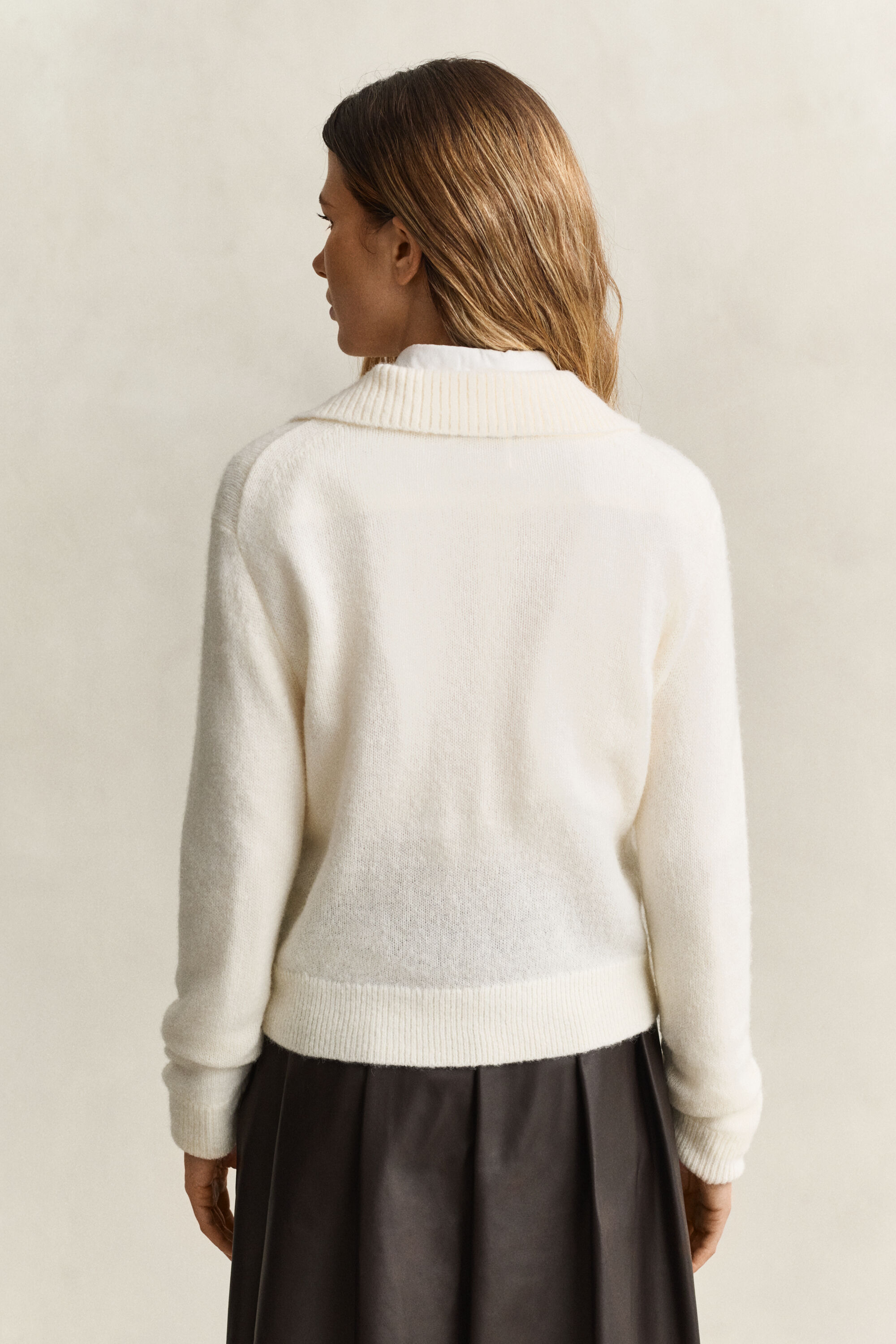 Camisola de malha com decote em V Gant x Yale