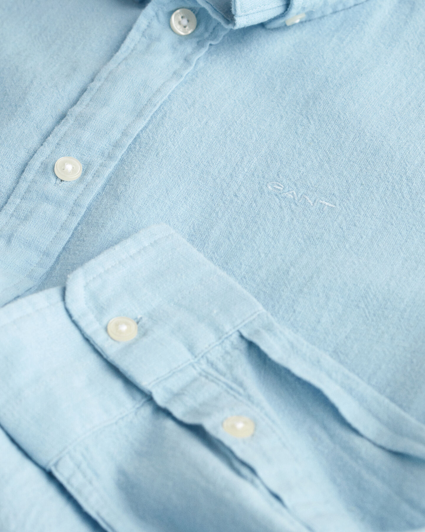 Camisa em linho e algod&atilde;o Teens