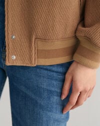 GANT Varsity Jacket em lã sarjada