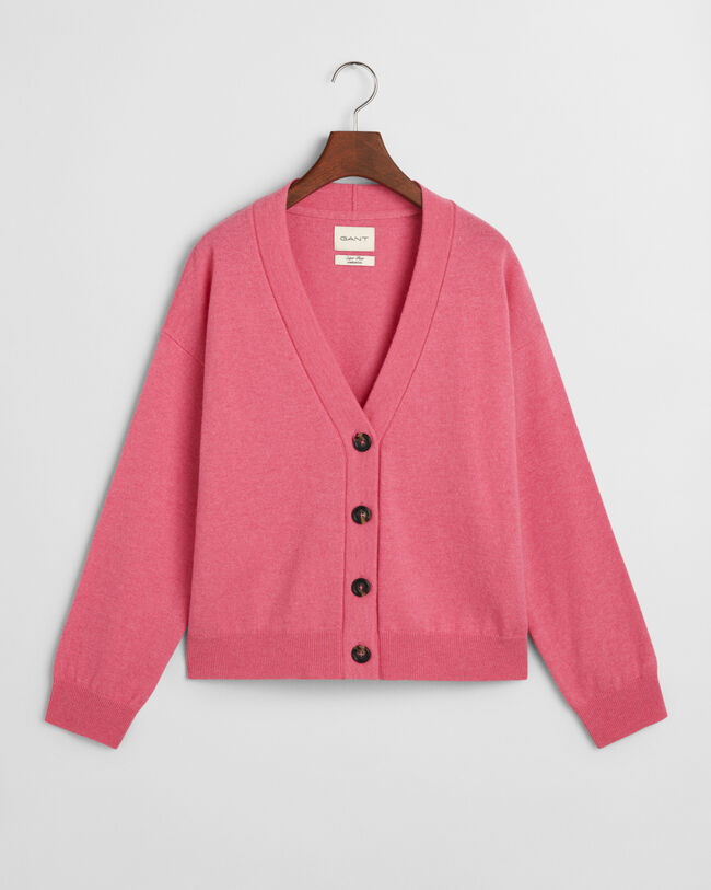 Casaco de malha em lã extrafina