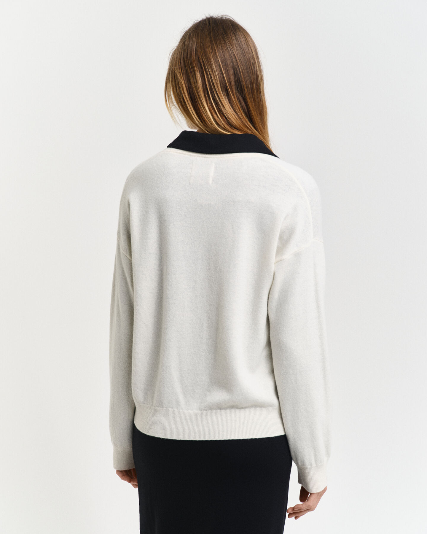 Casaco de malha em l&atilde; extrafina