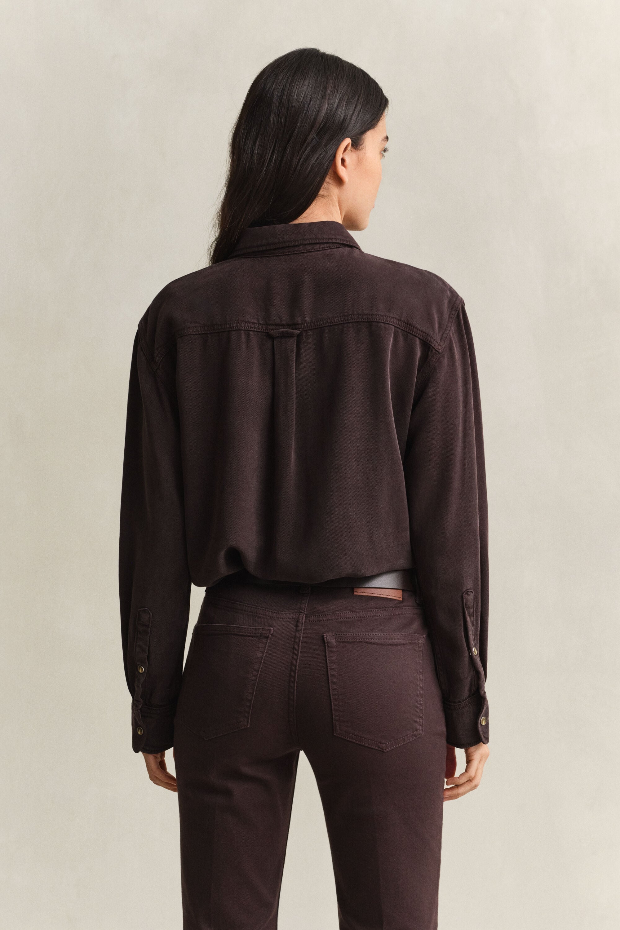 Camisa em sarja de ganga Ranger
