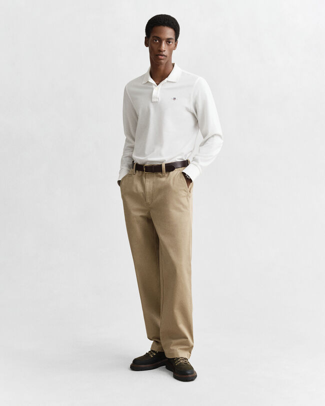 Rugger em algodão piqué Shield