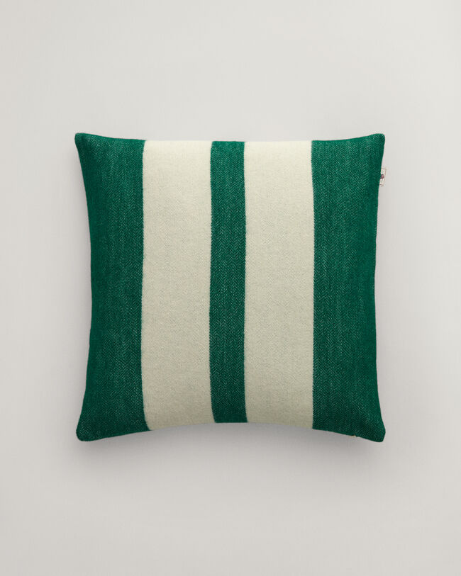 Almofada em lã às riscas