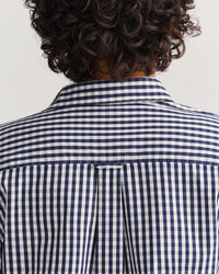 Camisa em popelina gingham regular fit