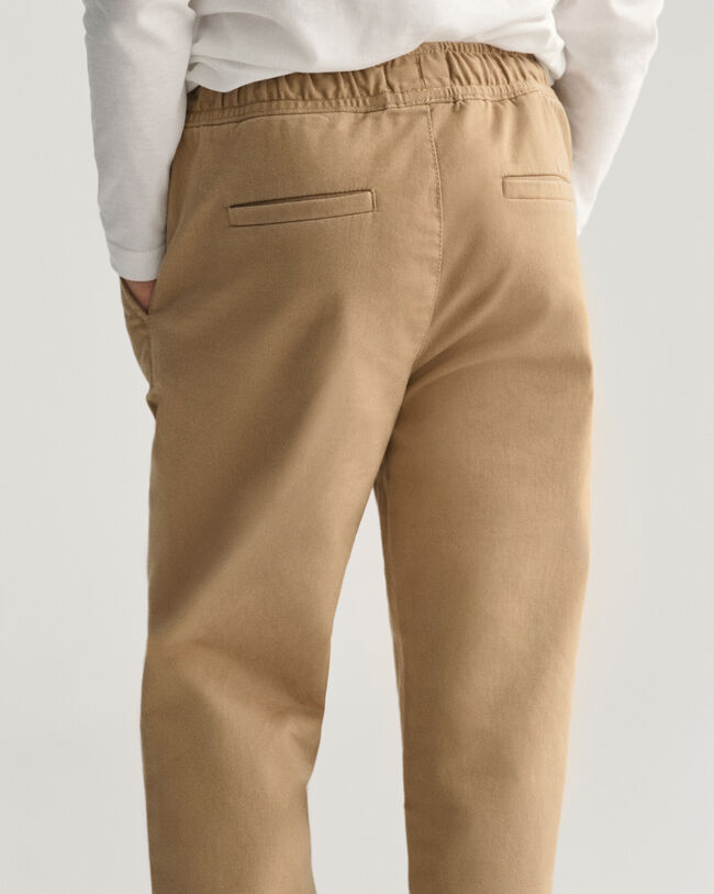 Cal&ccedil;as pull-on em tecido Kids