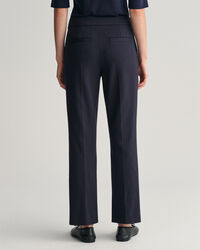 Calças cigarette em jersey