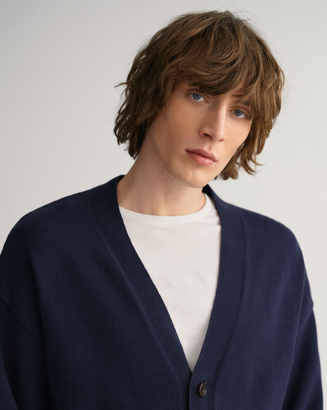 Casaco de malha em algodão supima