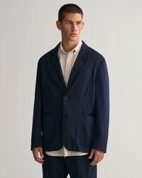 Blazer de fato em algodão