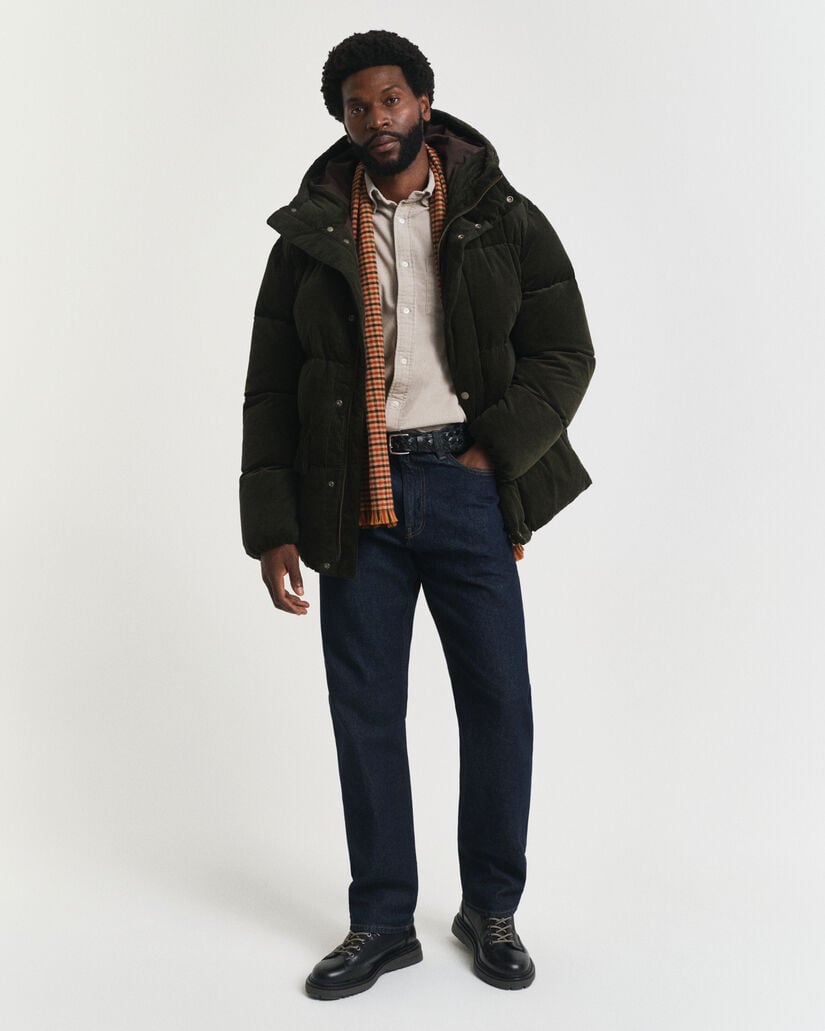 Camisa de bombazina regular fit