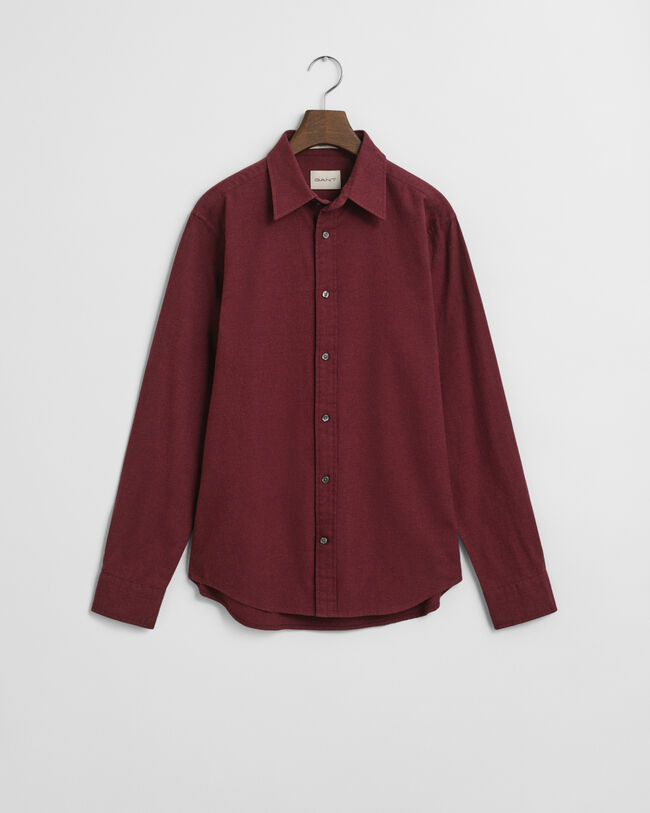 Camisa de flanela mesclada regular fit