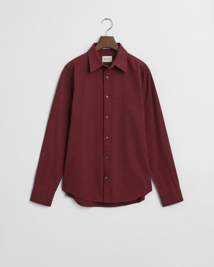 Camisa de flanela mesclada regular fit