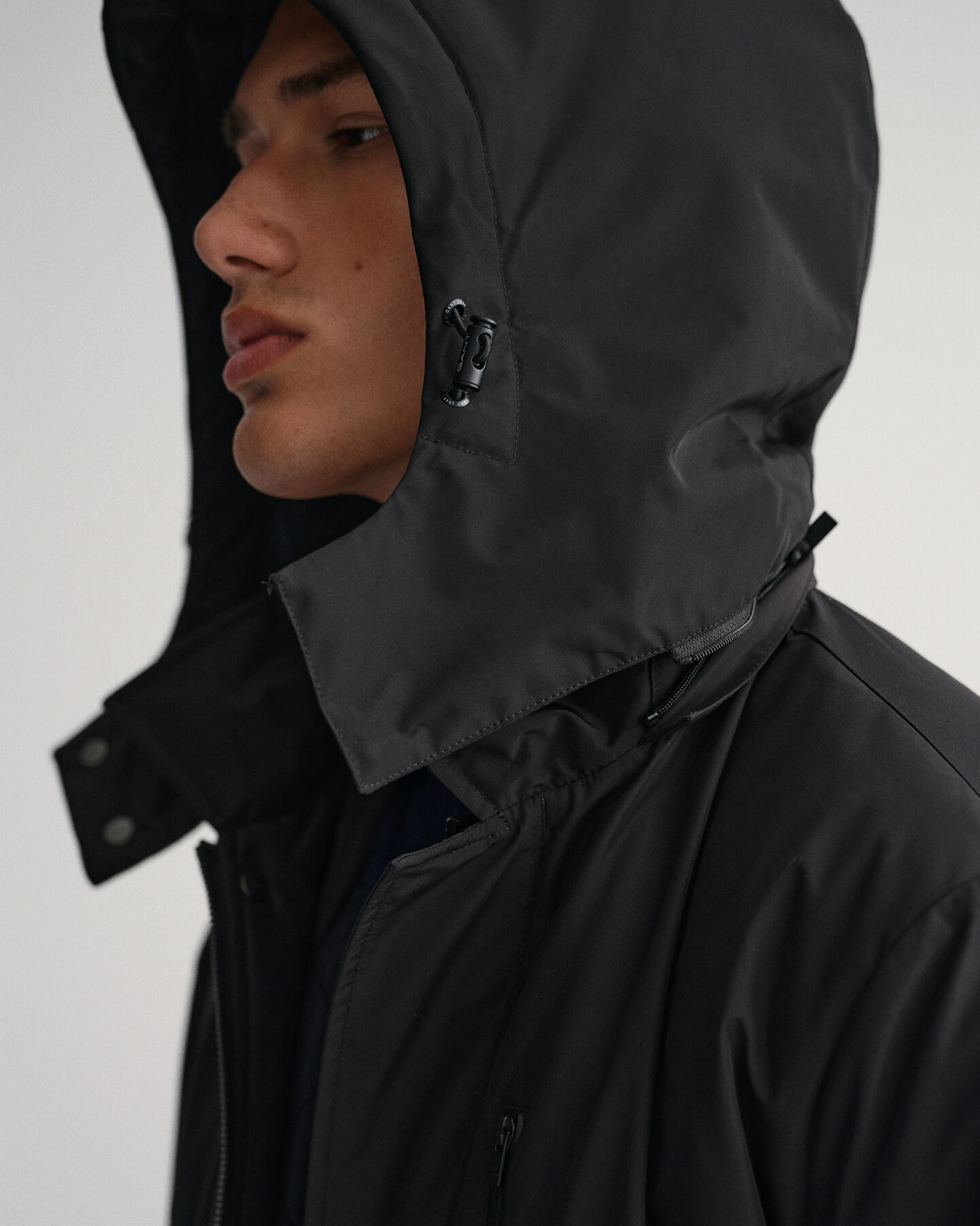 Gabardina acolchoada