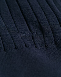 Top curto em malha canelada Teen Girls