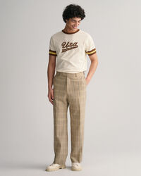 T-shirt GANT USA com riscas nas mangas