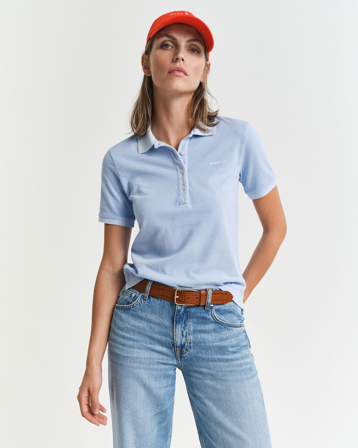 Polo em algodão piqué Sunfaded