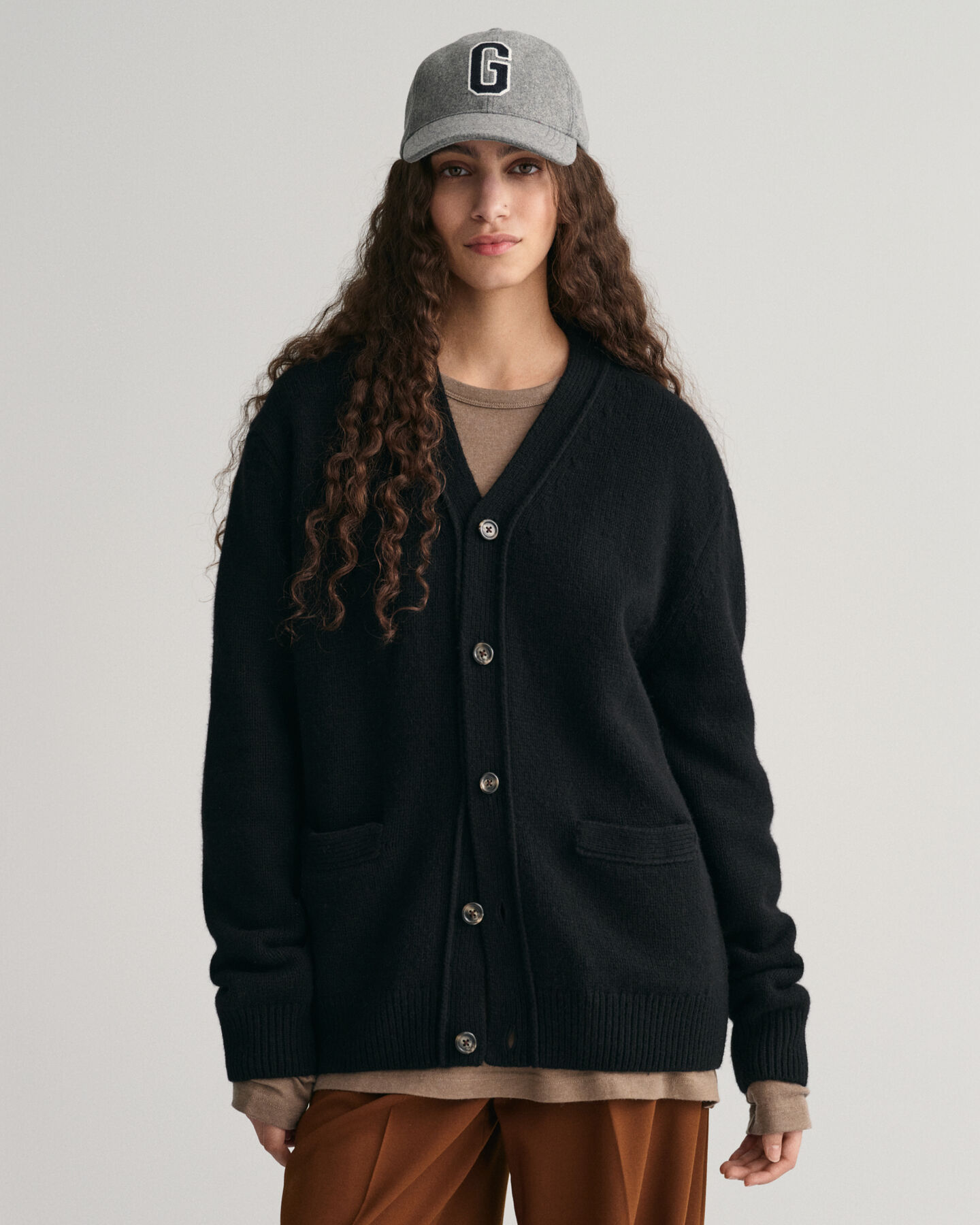 Casaco de malha em lã suave