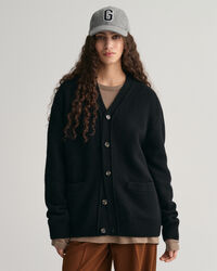 Casaco de malha em lã suave