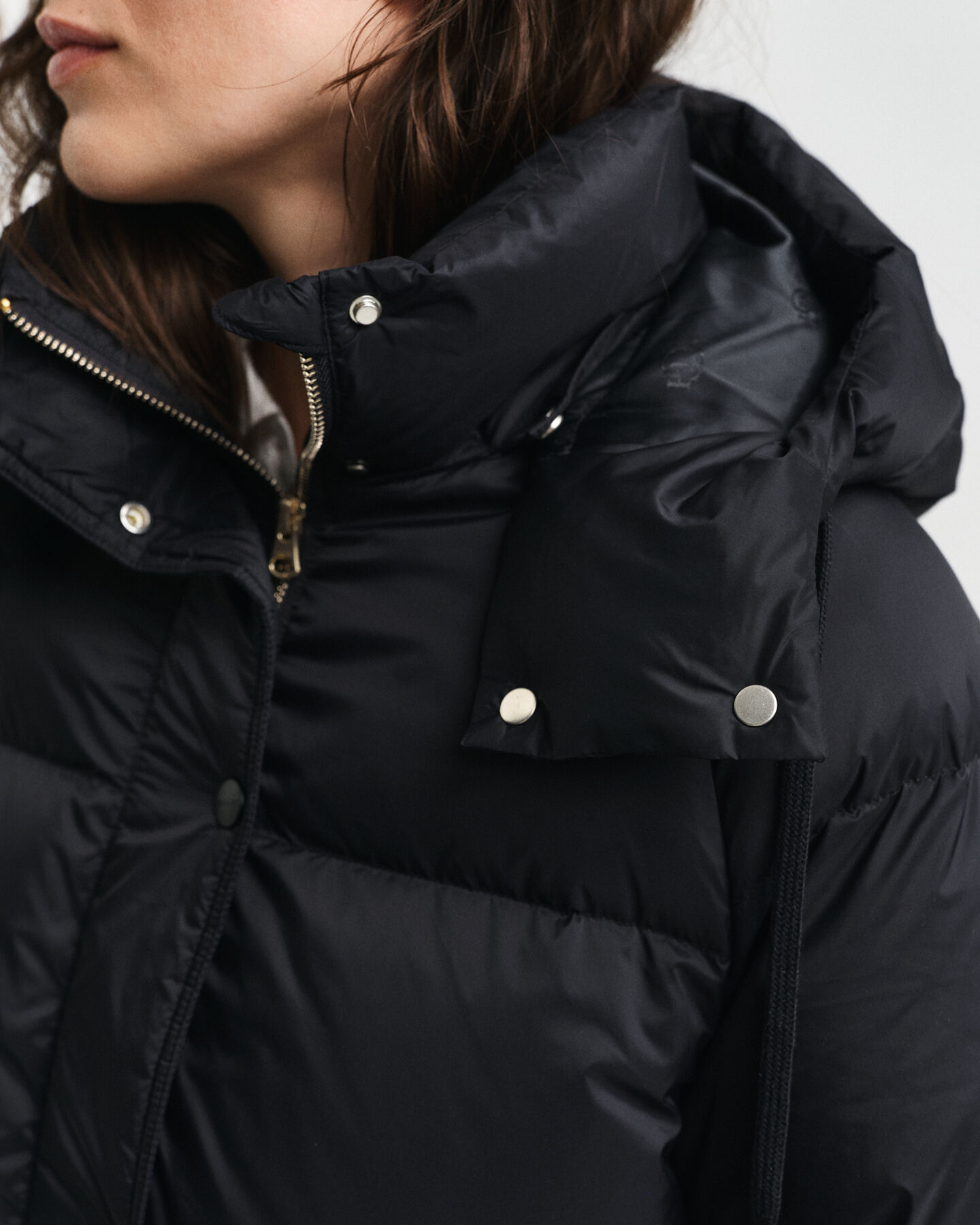 Sobretudo de penas comprido