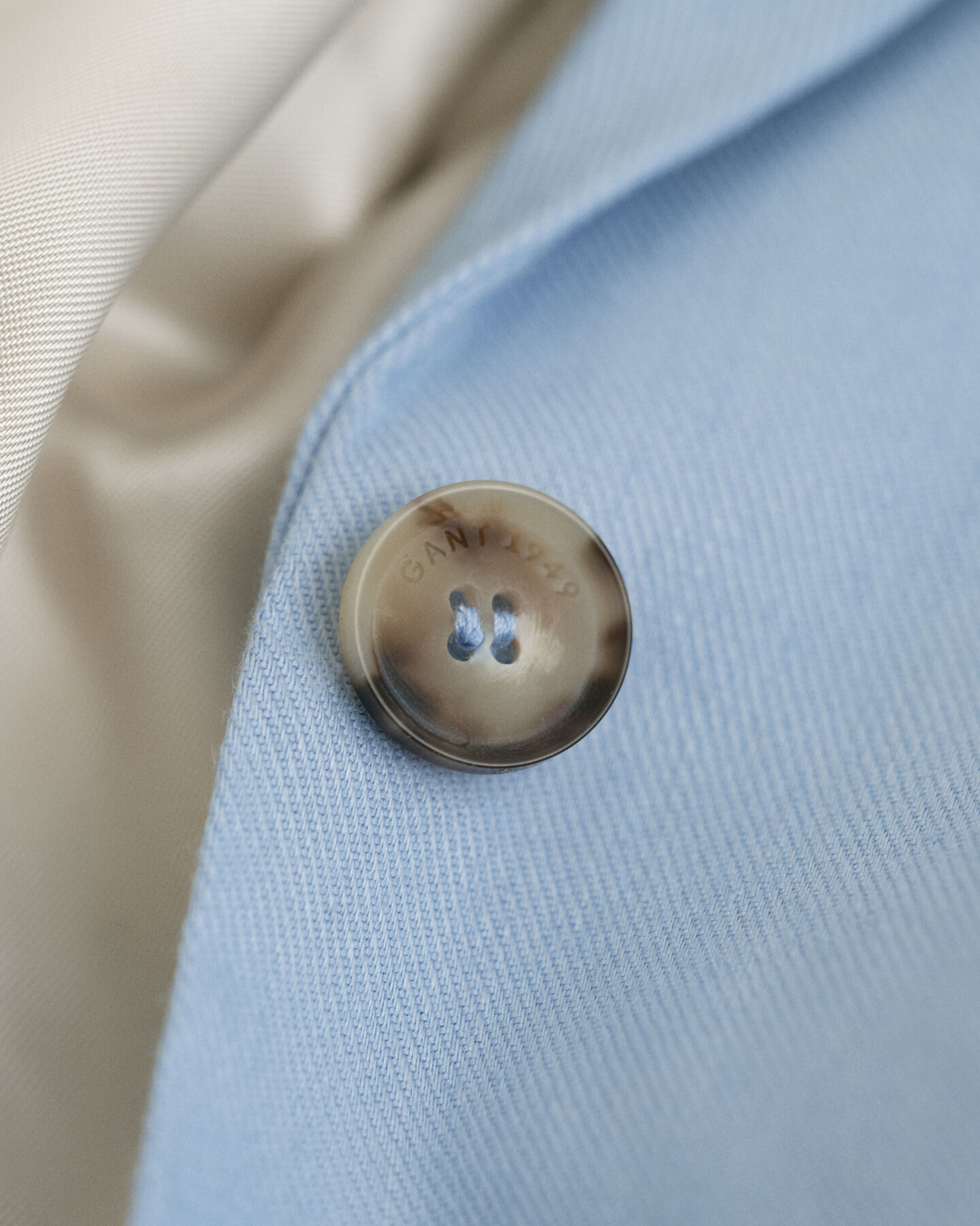 Blazer em linho com elastano slim fit