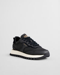 Ténis em camurça acetinada Caffay