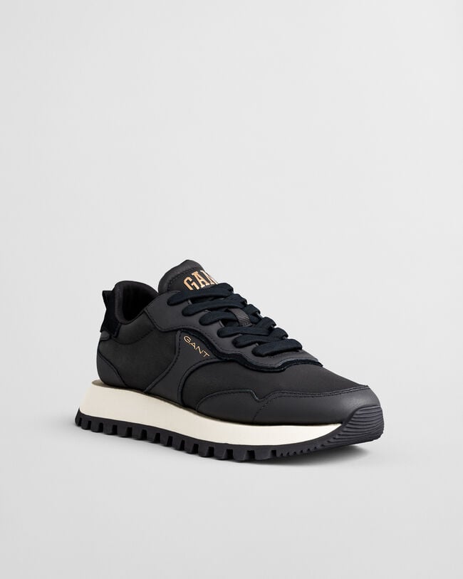 Ténis em camurça acetinada Caffay