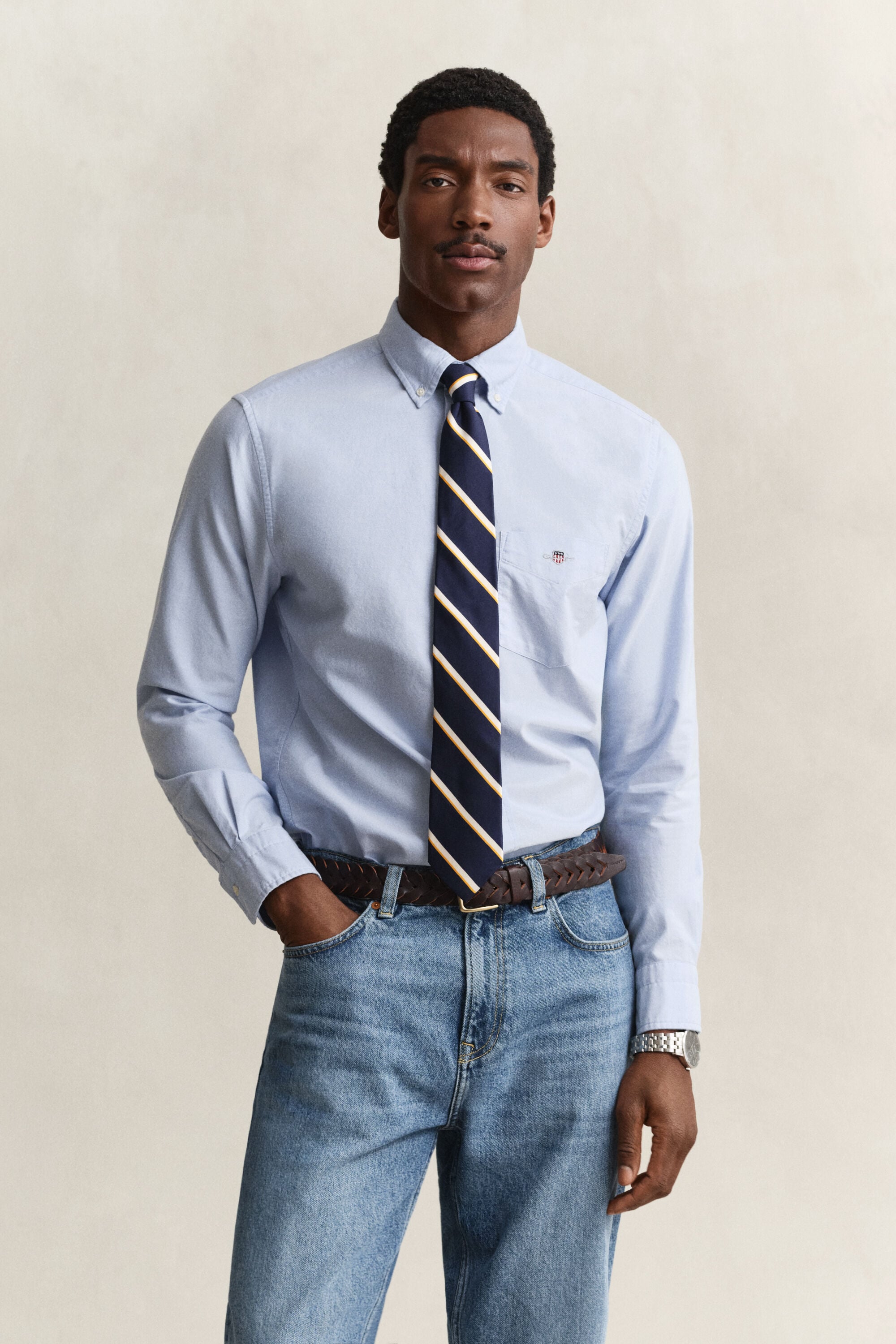 Camisa Oxford Classic regular fit