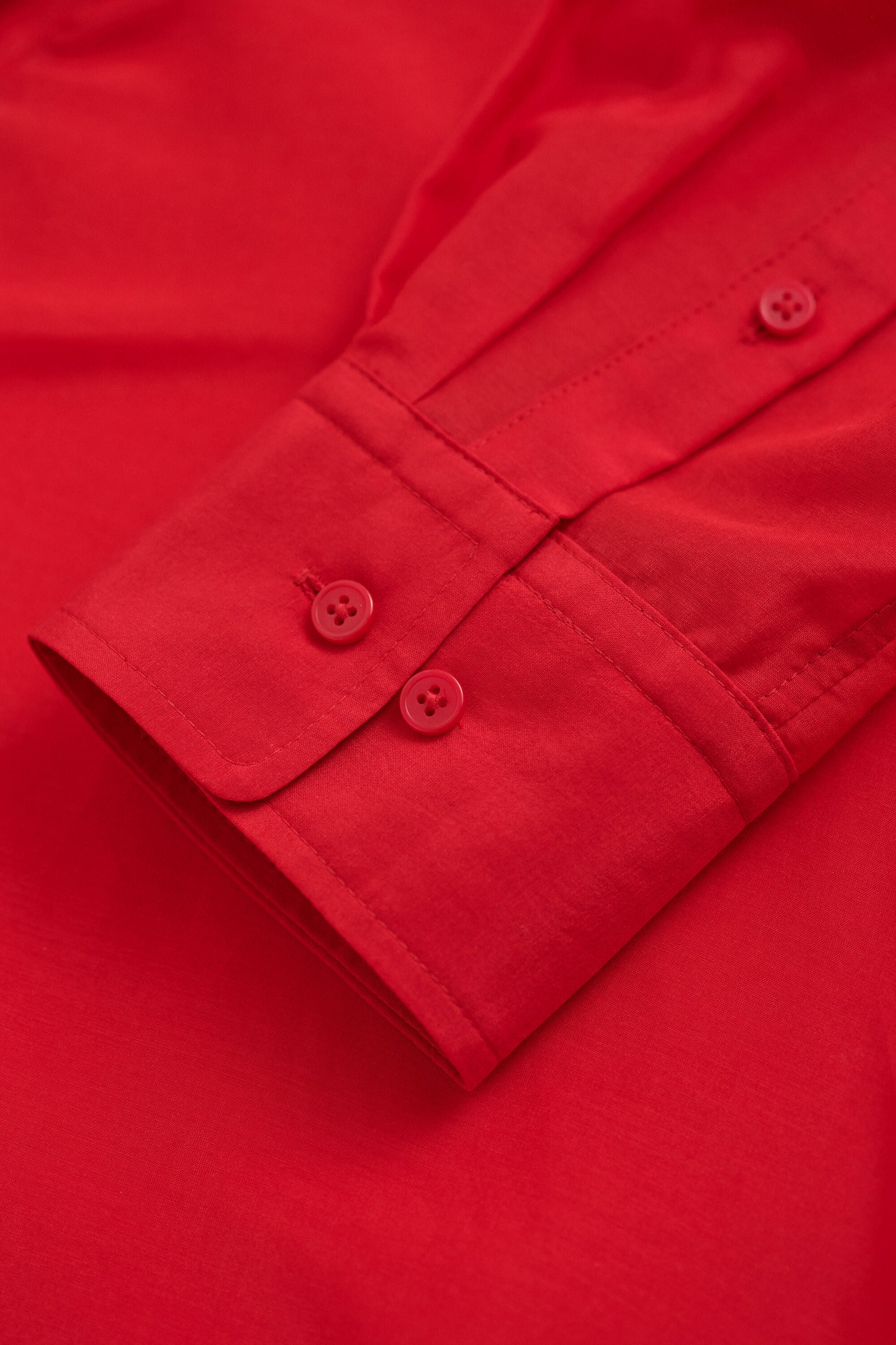 Camisa com laço em seda e algodão