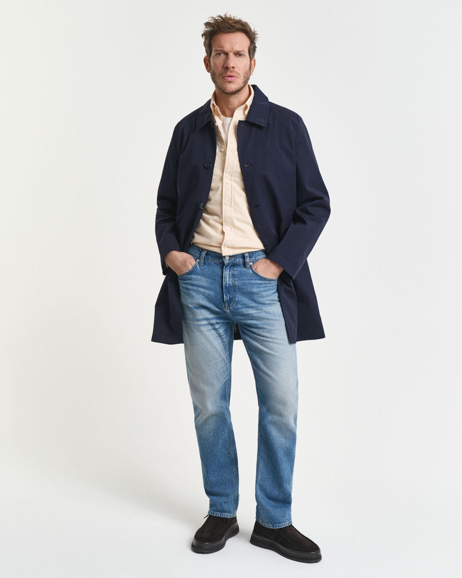 Gabardina de algodão