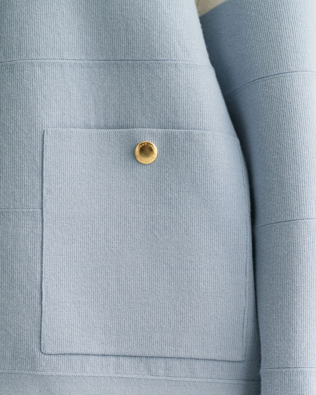 Casaco de malha Color Blocked