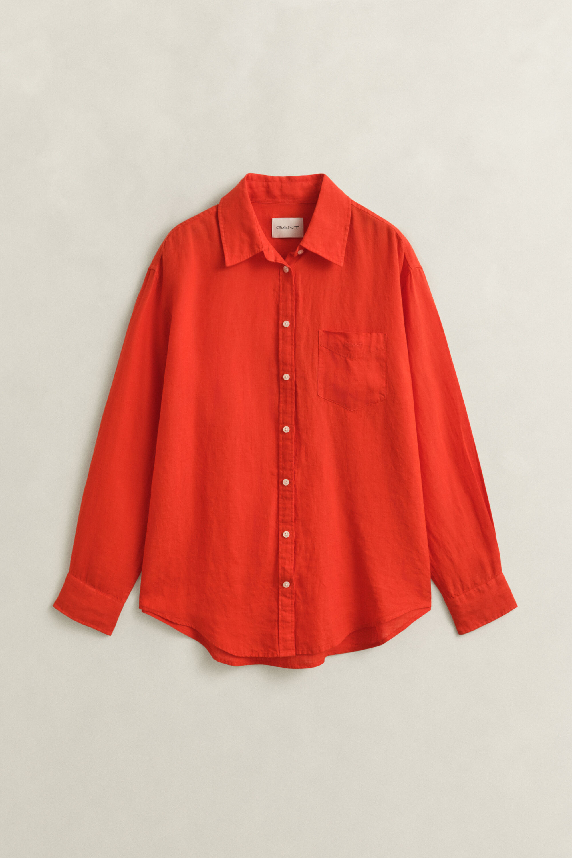 Camisa de linho relaxed fit