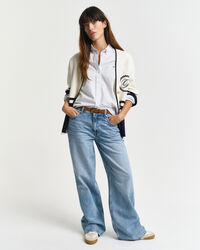 Camisa Oxford às riscas Classic regular fit