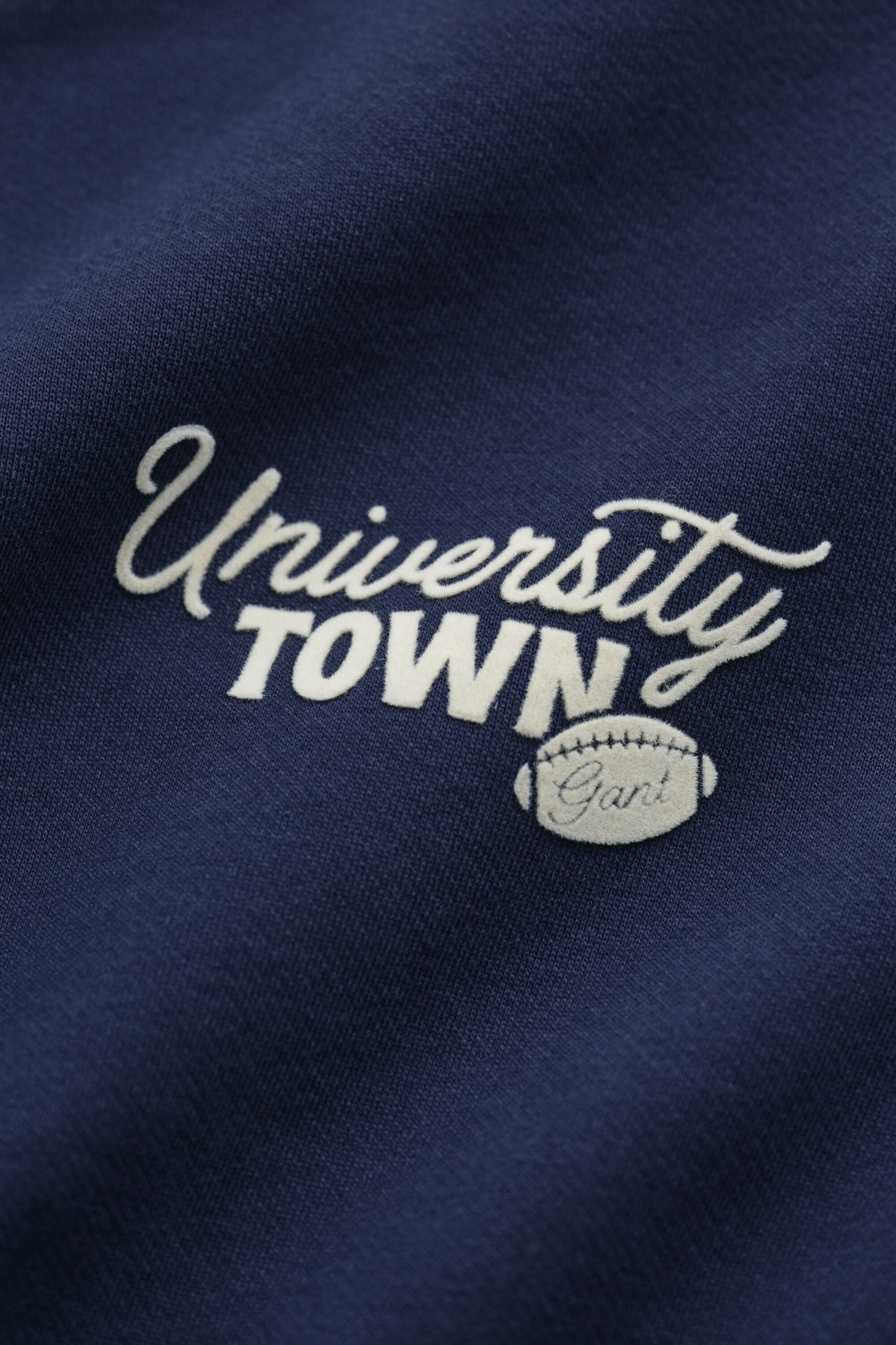 Sweatshirt com grafismo sazonal