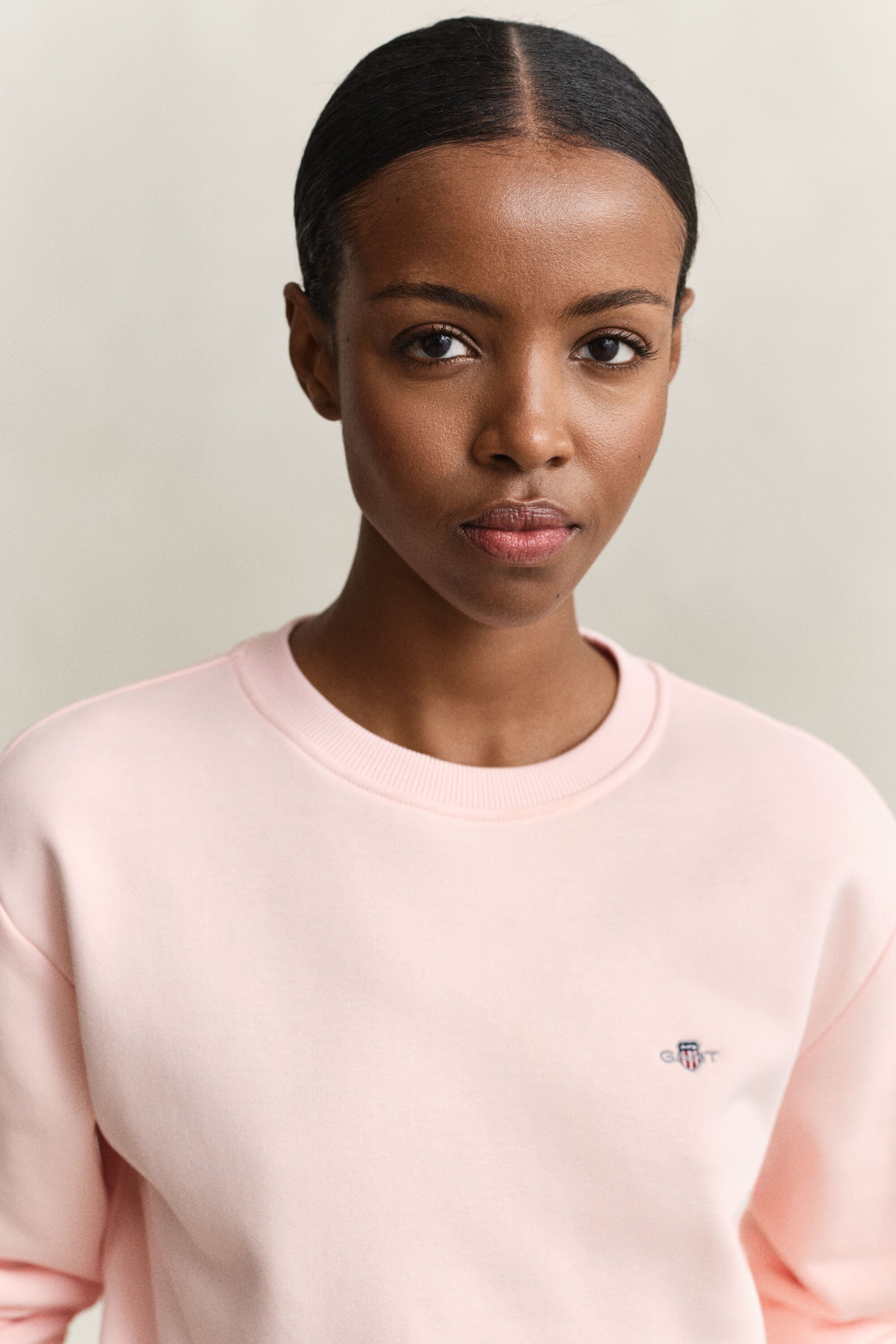 Sweatshirt com decote redondo Shield