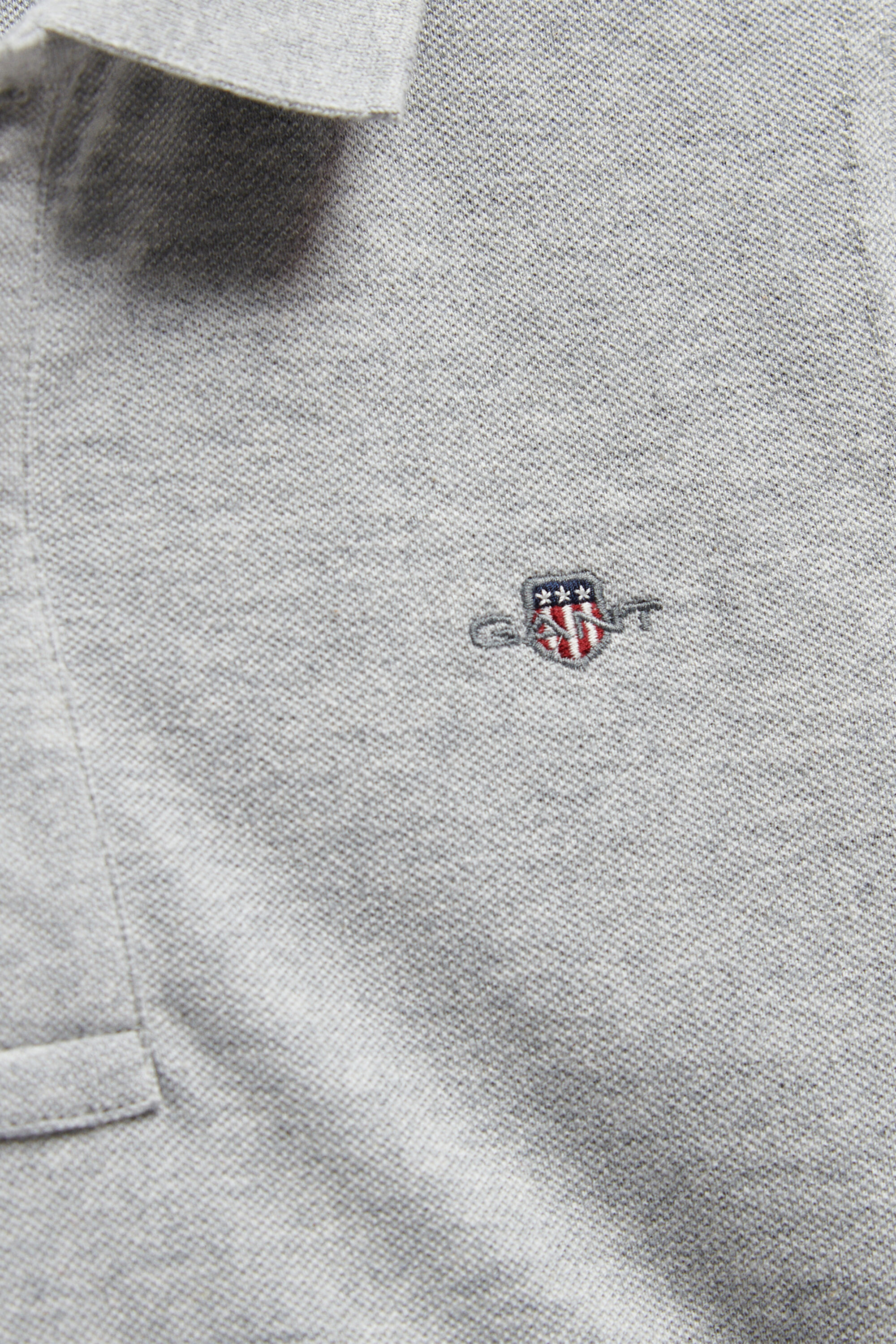 Polo em algodão piqué Shield Teens