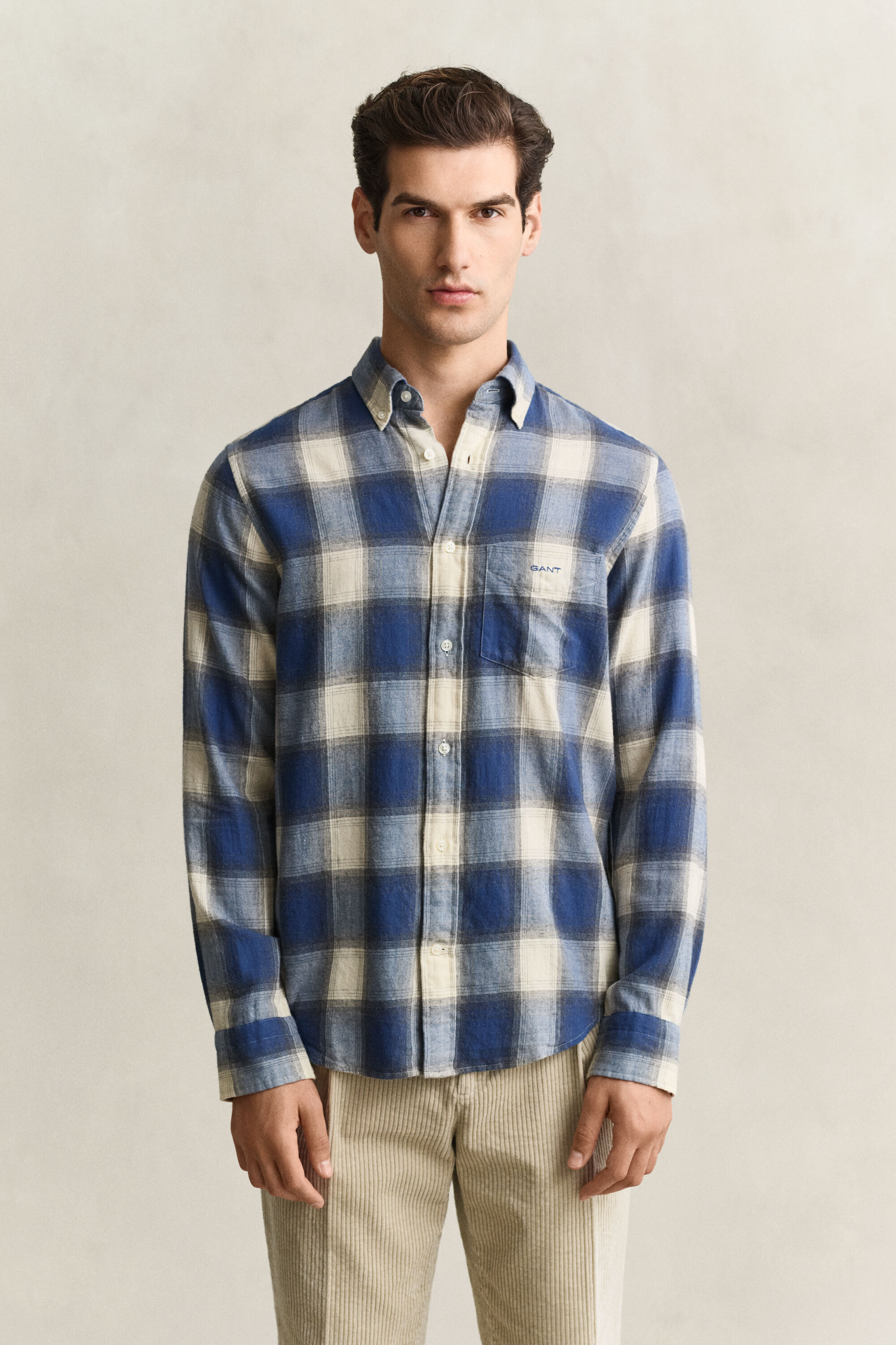 Camisa de flanela Windblown com padrão de xadrez