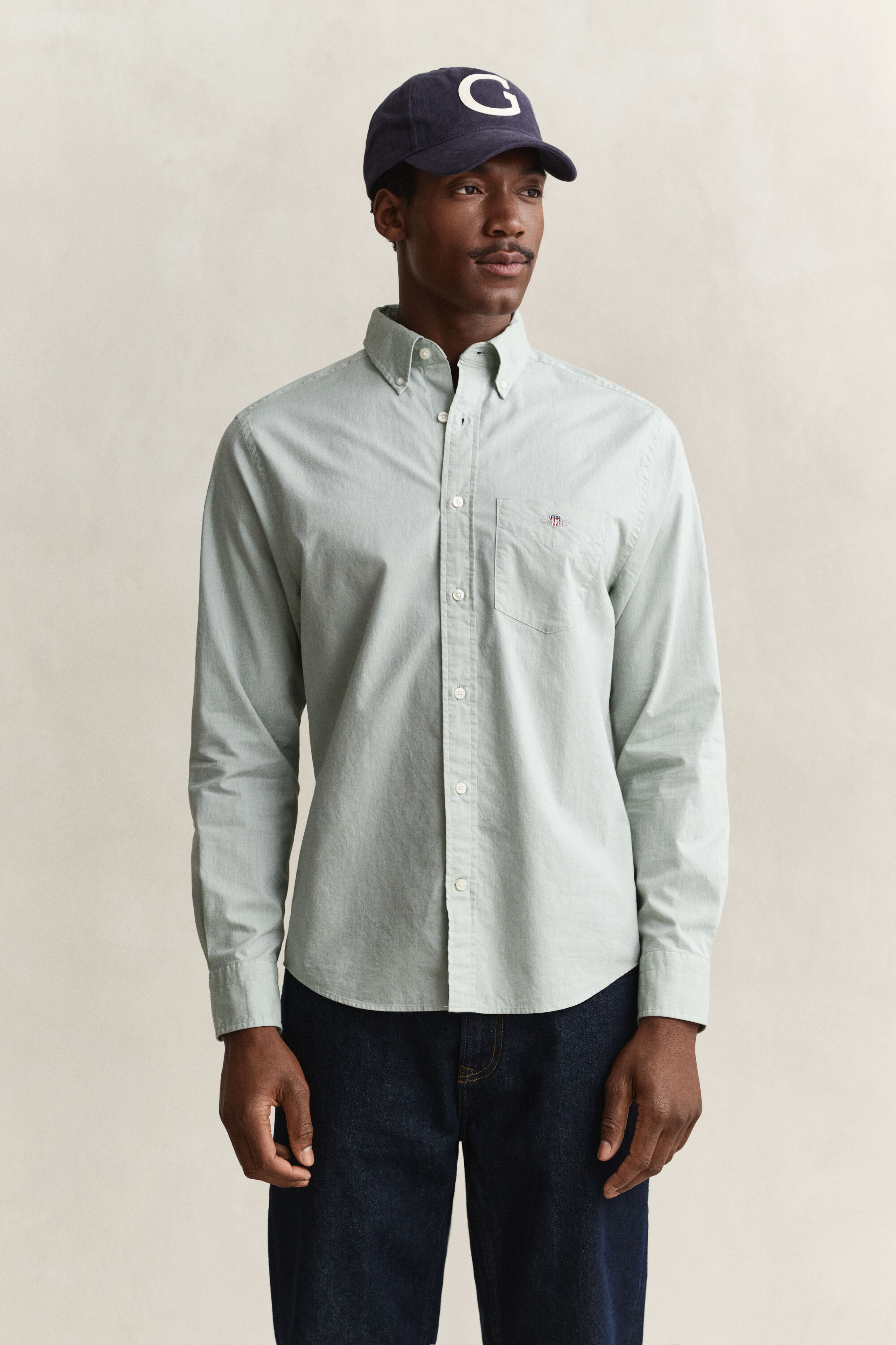 Camisa em popelina Classic regular fit