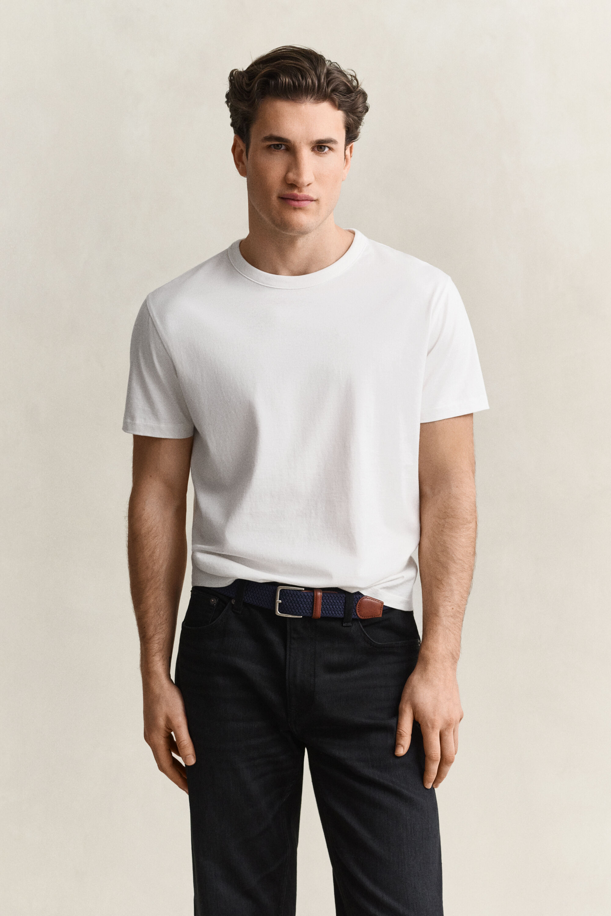 T-shirt em algodão Pima