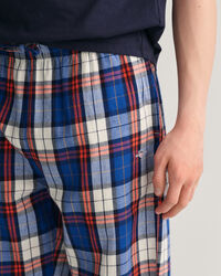 Calças de pijama com padrão de xadrez Teens