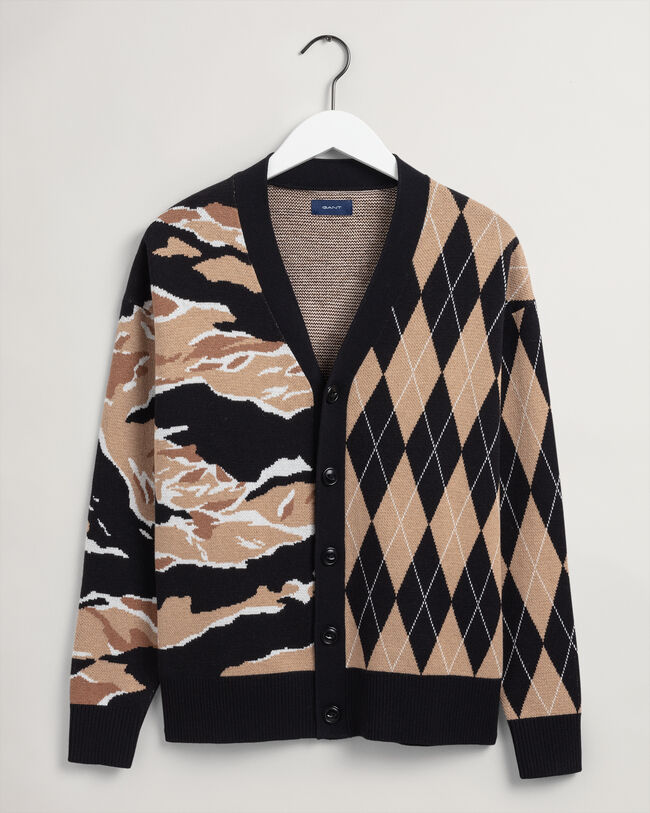 Casaco de malha camuflado Tiger