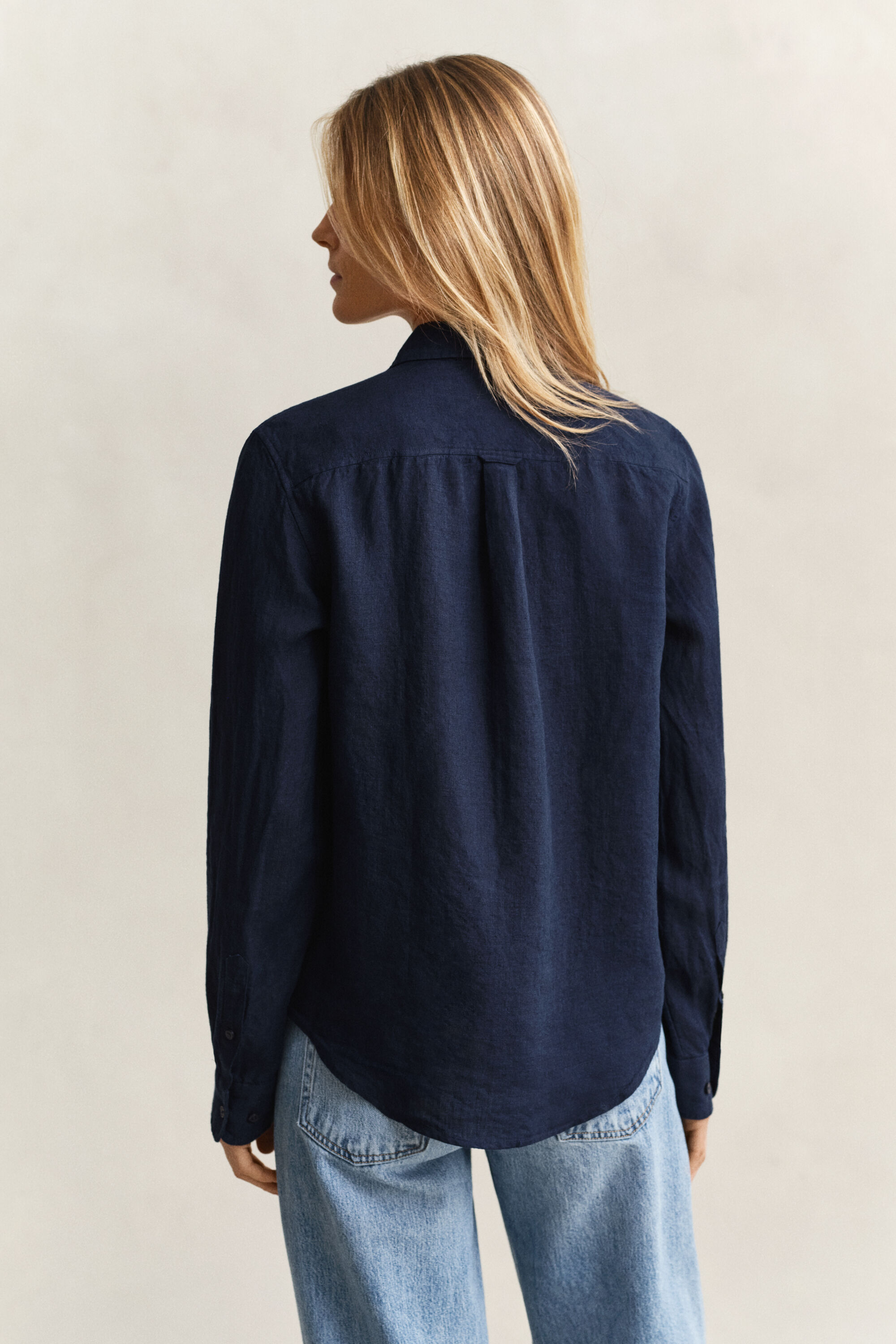 Camisa de linho regular fit