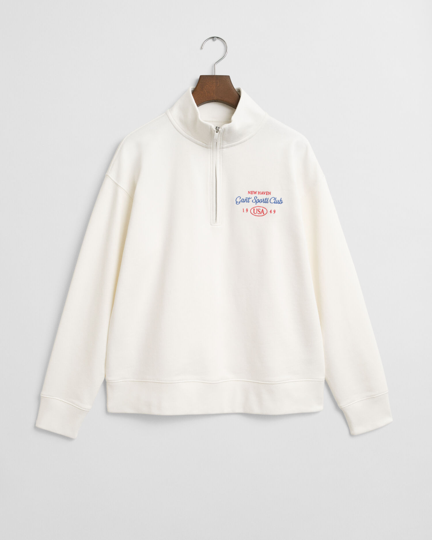 Sweatshirt com meio fecho Graphic