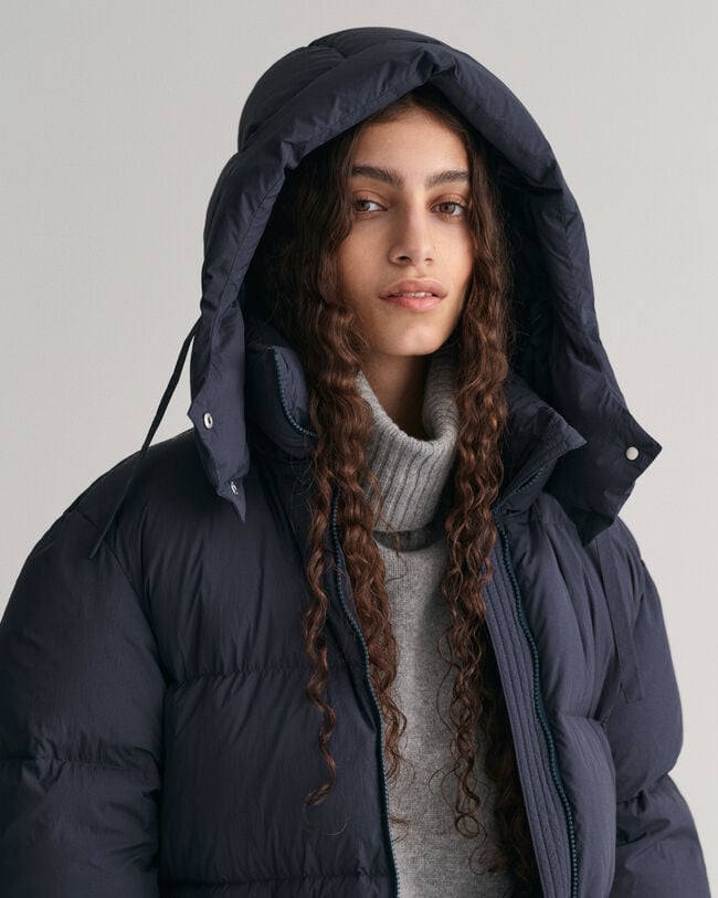 Sobretudo de penas comprido